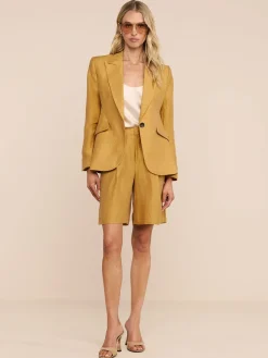Chamberlain Linen-Blend Blazer