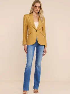 Chamberlain Linen-Blend Blazer