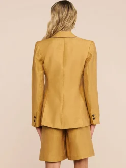 Chamberlain Linen-Blend Blazer
