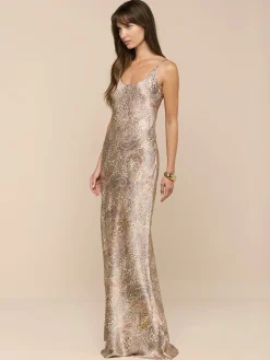 Charmaine Silk Gown