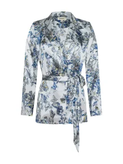 Ciara Silk Robe Top