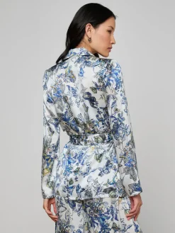 Ciara Silk Robe Top