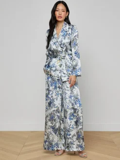 Ciara Silk Robe Top