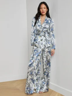 Ciara Silk Robe Top
