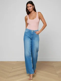 Clayton Wide-Leg Jean