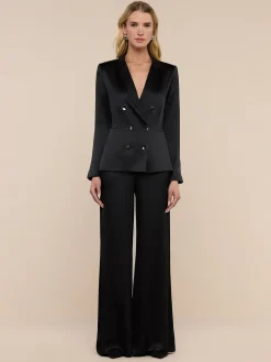 Colin Silk Charmeuse Blazer
