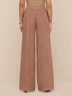 Connie Linen Drawstring Trouser