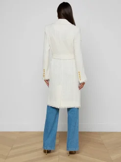 Cooper Tweed Trench Coat