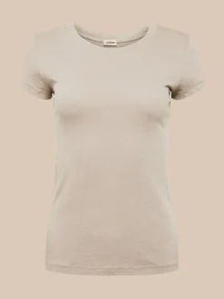 Cory Cotton Scoopneck Tee