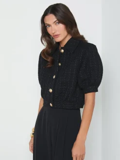 Cove Cropped Tweed Jacket