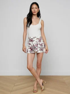 Cyra Low-Rise Mini Skirt