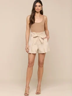 Damira Poplin Short
