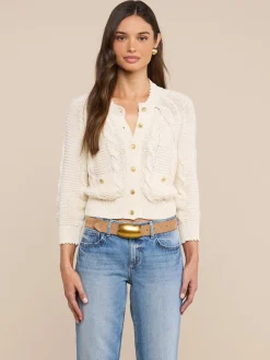 Darcy Cable Knit Cardigan