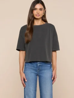 Daria Oversized Cropped Tee