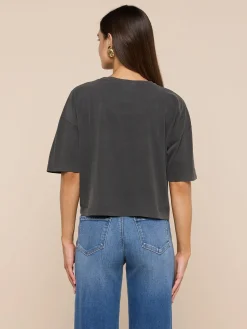 Daria Oversized Cropped Tee