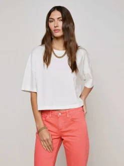 Daria Oversized Cropped Tee