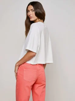 Daria Oversized Cropped Tee