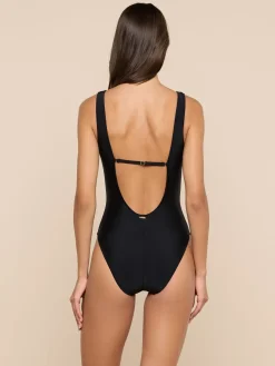 Dorrie Plunge One-Piece Swimsuit