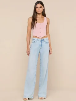 Dove Knit Corset Top