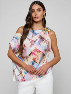 Driselle Scarf Top