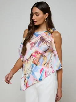 Driselle Scarf Top
