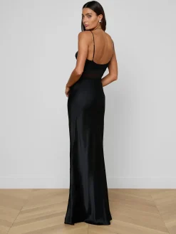 Elsa Silk Gown