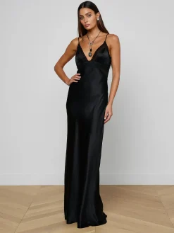 Elsa Silk Gown