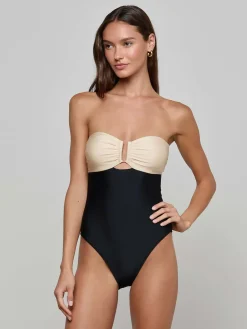 Emilia Bandeau One-Piece Swimsuit