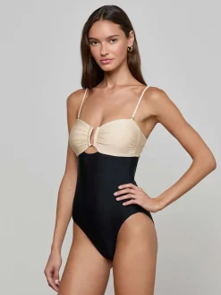 Emilia Bandeau One-Piece Swimsuit