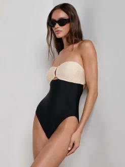 Emilia Bandeau One-Piece Swimsuit