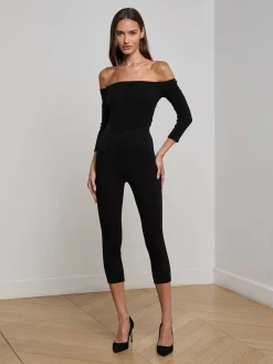Evelyn Off-The-Shoulder Bodysuit