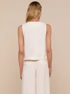 Foster Linen Top