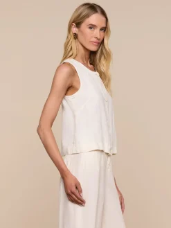 Foster Linen Top