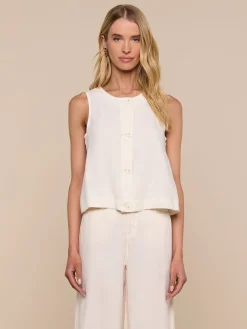 Foster Linen Top