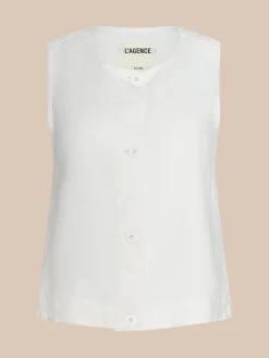 Foster Linen Top