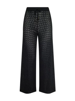 Gaelle Pointelle Knit Pant