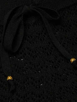 Gaelle Pointelle Knit Pant