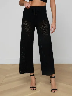 Gaelle Pointelle Knit Pant