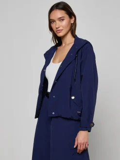 Geovana Hooded Windbreaker