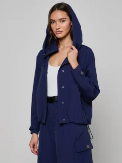 Geovana Hooded Windbreaker