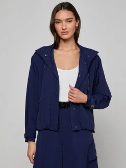 Geovana Hooded Windbreaker