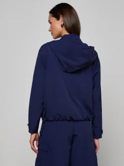 Geovana Hooded Windbreaker