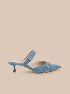 Gilliane Denim Mule