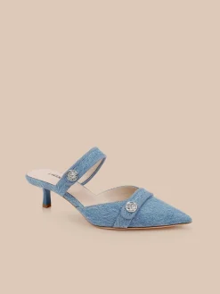 Gilliane Denim Mule