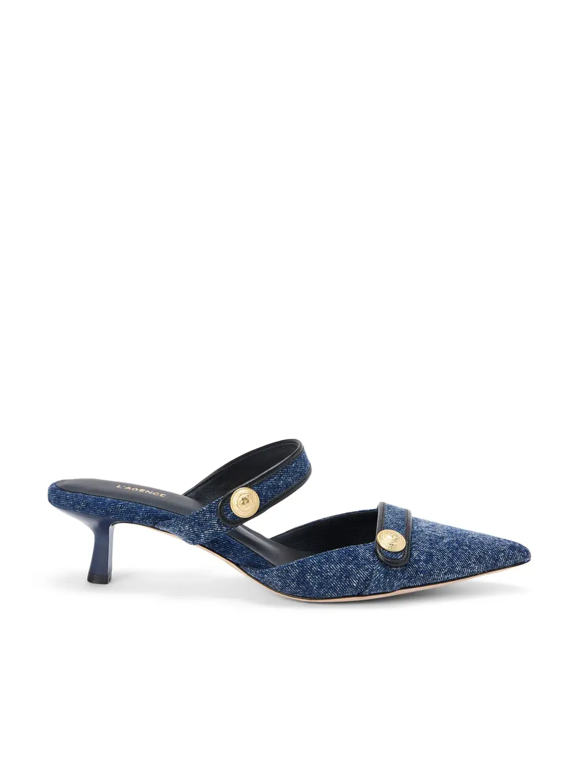 Gilliane Denim Mule
