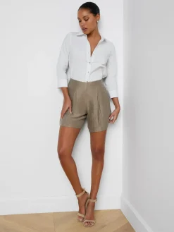Hadleigh Linen-Blend Short