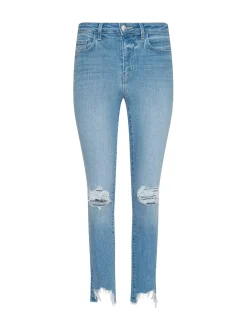 High Line Distressed Skinny Jean