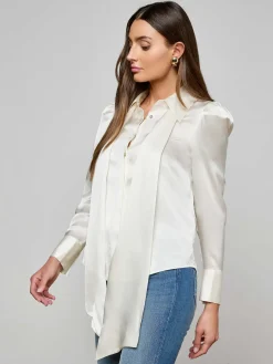 Honey Silk Blouse