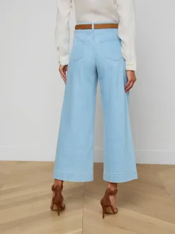 Houston Cropped Wide-Leg Jean