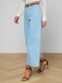 Houston Cropped Wide-Leg Jean